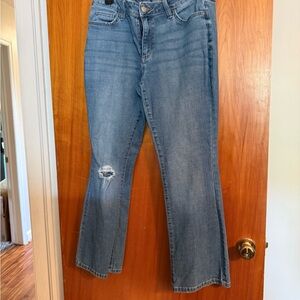 Distressed bootcut Jeans
